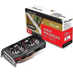 Sapphire Radeon RX 7600 Pulse HDMI 3xDP 8GB