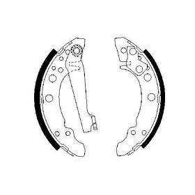 Bosch Bromsbackar, sats 0 986 487 002
