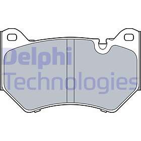 Bromsbeläggssats, skivbroms Delphi LP3511