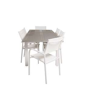 Venture Design Matgrupp Aleyna 152/210 med 6 Siri Karmstolar GR18994V