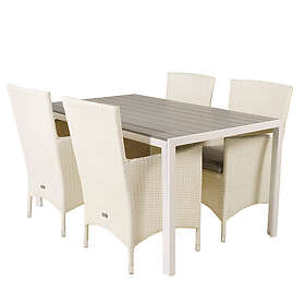 Venture Design Matgrupp Bront 150 med 4 Milwa Chairs GR18310V