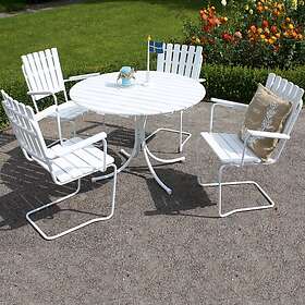 Baltic Garden Trädgårdsmöbel Holm Rund 500600-9CG