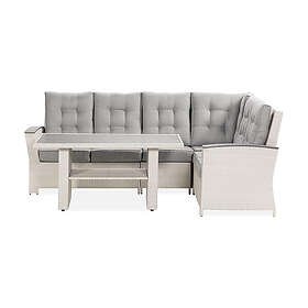 deNoord Loungegrupp James Lyx Vändbar Utomhus Vändbar| Vit 687752