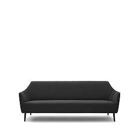 Adea Ell soffa Dumet 800-043 antracit-svarta ben