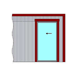 Novoroom Skjutbart Dörrparti Original 1 Del 7110800204