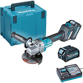 Makita GA022GD201 40v Angle Grinder Inc 2x 2.5Ah Batts