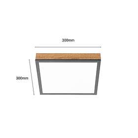 Lindby Laviona LED kvadratisk 30cm