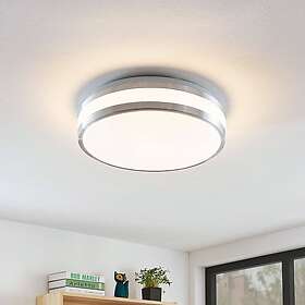 Lindby Nelia LED i aluminium rund 34,5cm