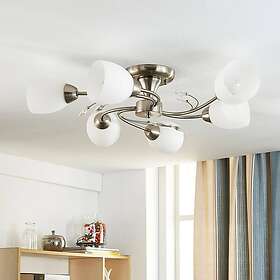 Lindby Taras med sex ljuskällor