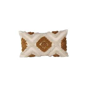 Venture Home Kuddfodral Ada 50x30cm Cushion Cover Polycotton White/Brown / 17065