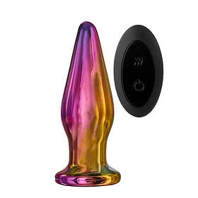 Glamour Glass Remote Vibe Tapered Plug