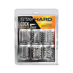 Stay Hard Cock Sleeve Kit Clear