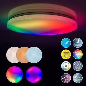 Näve LED Rainbow dimbar RGBW nattlampa