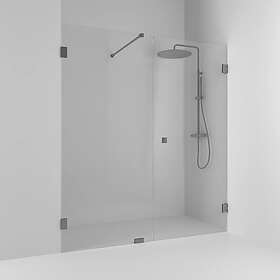 Svedbergs Dusjdør 180° Rett Kombi 626718