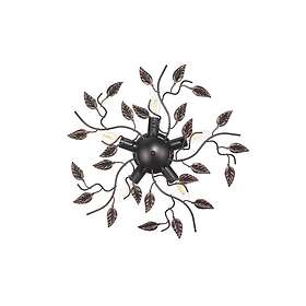 Euluna Cernecchio, 5 lampor, brons