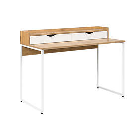 Fraser Country 2 Drawer Working Desk Natural & White