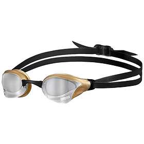 Arena Cobra Core Swipe Mirror Swimming Goggles Guld