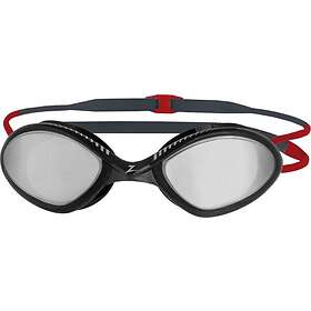 Zoggs Tiger Mirror Titanium Smoke Goggles Svart S