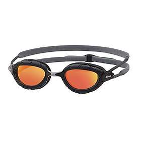 Zoggs Predator Titanium Adult Goggles Orange,Svart,Grå Small