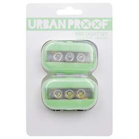 Urban Proof Led Clip Front Light Grönt