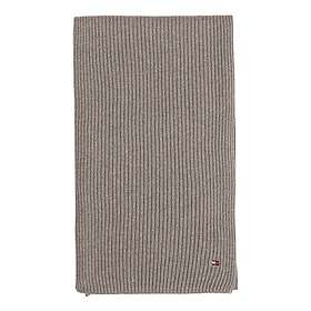 Tommy Hilfiger Essential Flag Knitted Scarf P03 Mid Grey Heather