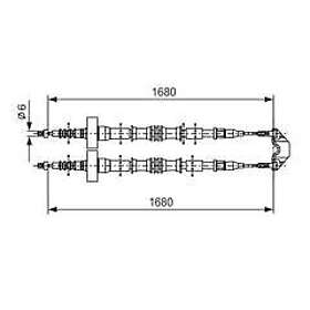 Bosch Vajer, parkeringsbroms 1 987 477 528