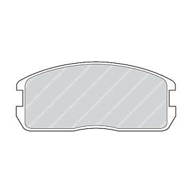 Ferodo Bromsbeläggssats, skivbroms FDB357