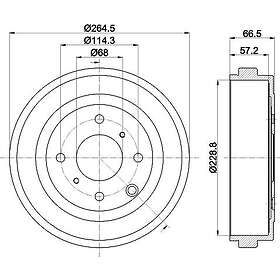 Hella Bromstrumma PAGID 8DT 355 303-231