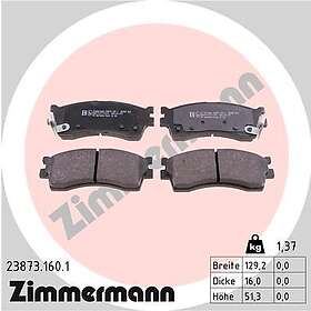 ZIMMERMANN Skivbromsbeläggssats 23873.160.1
