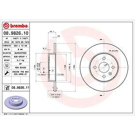 Brembo Bromsskiva 08.9826.10