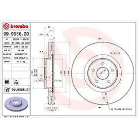 Brembo Bromsskiva 09.9586.20