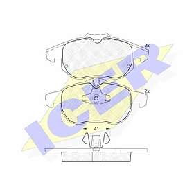 ICER Bromsbeläggssats, skivbroms 181536