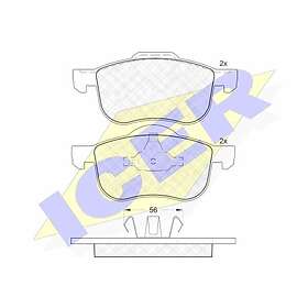 ICER Bromsbeläggssats, skivbroms 181297
