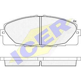 ICER Bromsbeläggssats, skivbroms 141931