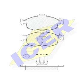 ICER Bromsbeläggssats, skivbroms 180917