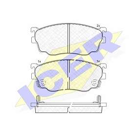ICER Bromsbeläggssats, skivbroms 181334