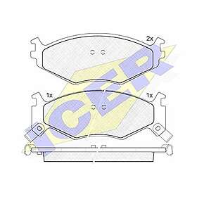 ICER Bromsbeläggssats, skivbroms 141056