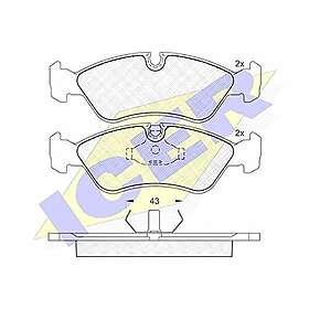 ICER Bromsbeläggssats, skivbroms 180758