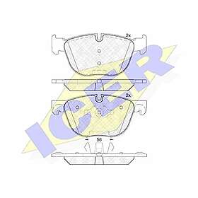 ICER Bromsbeläggssats, skivbroms 181919