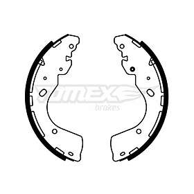 Tomex Brakes Bromsbackar sats TX 22-66