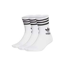 Adidas Originals Mid-Cut Crew Socks 3 Pairs