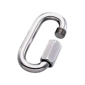 Rock Empire Normal Zinc Snap Hook Silver 5 mm