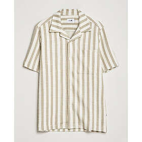 NN.07 Julio Knitted Striped Resort Collar Shirt