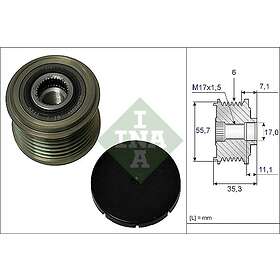 535 0039 10 INA Poulie Débrayable D'alternateur Outillage