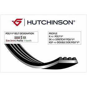 Hutchinson Flerspårsrem 2215 K 6