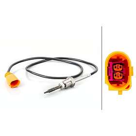 HELLA 6Pt 014 494-051 Capteur Température Gaz Échappement 2Pôles - VW, Audi, Skoda