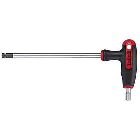 Teng Tools Insexnyckel 510108 1/4 med kula och T-handtag