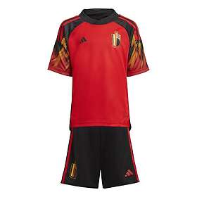 Adidas Belgien Hemmatröja 2022/23 Mini-Kit Barn kids HE6634