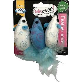Good girl Meowee Feather Mice 7cm