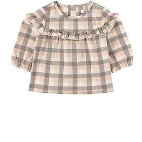 IKKS Rutig Blus Ecru 6 mån (Jr)